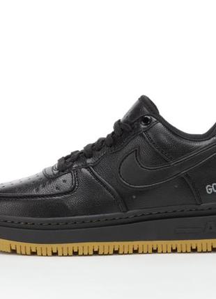 ❄️nike air force 1 luxe gore-tex black🍁кросівки чоловічі чорні найк гор текс, кроссовки мужские найк гор текс еврозима