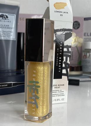 Бальзам плампер для губ fenty beauty gloss bomb heat universal lip luminizer + plumper 05 lemon lava4 фото