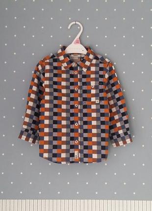 Рубашка mexx (нидерланды) на 18-24 месяца (размер 86-92)1 фото