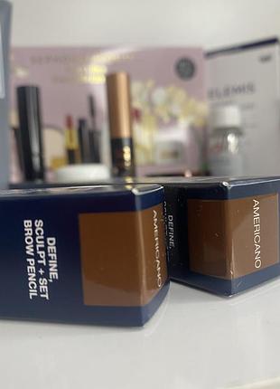 Карандаш для бровей + гель для бровей trestique