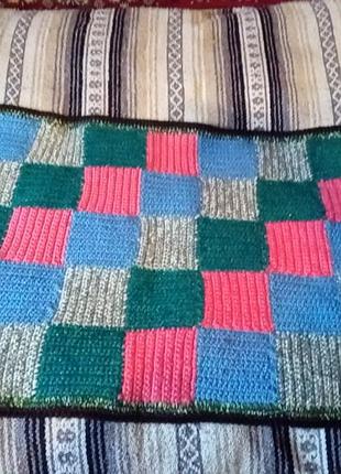 Коврик  вязаний