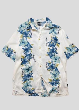 Распродажа rip curl vintage aloha shirt винтажная рубашка гавайка сёрф surf