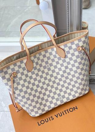 Шопер в стилі louis vuitton з клатчем люкс шкіра