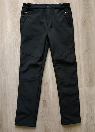 Штаны soft shell outdoor на искусственном меху женские размер м, состояние идеальное.