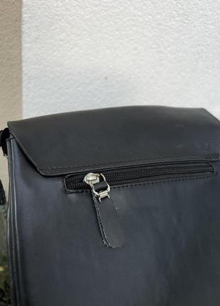 Кожаная сумка кросс боди, офисная gucci9 фото