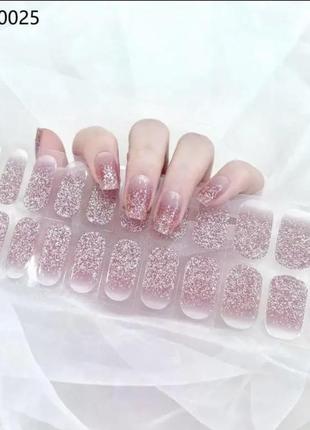 Гелеві нігті , наліпки