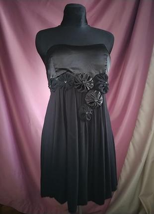 Маленькое черное платье тюльпан2 фото