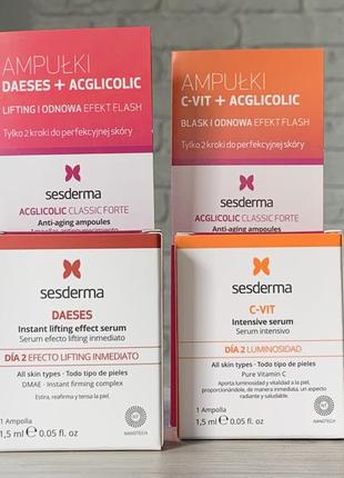 Sesderma daeses & acglicolic c-vit3 фото