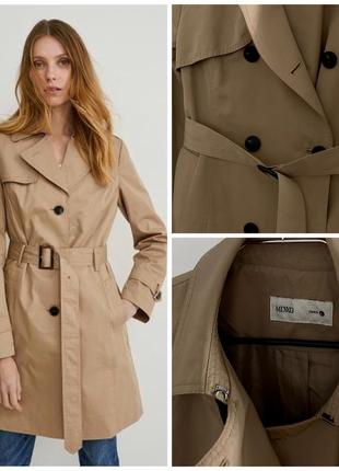 Тренч, плащ mixxo весна осень пальто