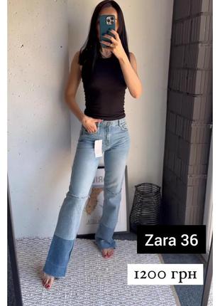 Джинси low-lire - bootcut zara1 фото