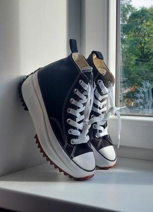 Женские кеды converse на высокой подошве