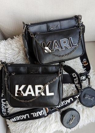 Сумка karl lagerfeld жіноча сумка клатч