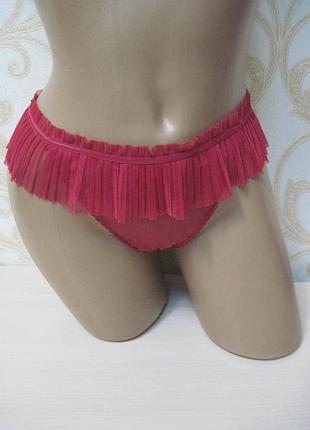 Красивые эротические трусики стринги с юбочкой и бантиком presence debenhams