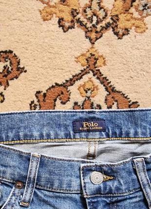 Брендовые фирменные демисезонные зимние стрейчевые джинсы polo by ralph lauren,оригинал,размер 36/32.6 фото