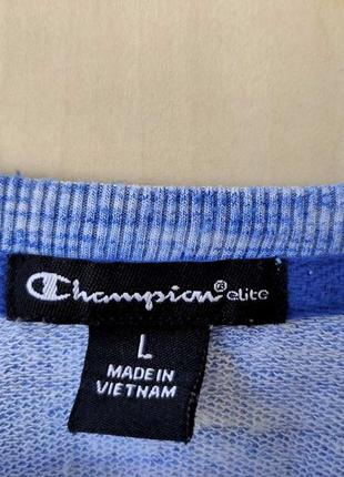 Регланы champion голубой и серый меланж р-р l4 фото