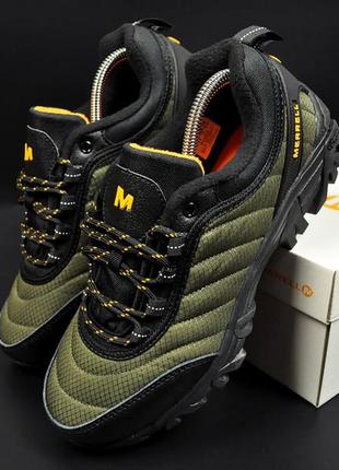 Чоловічі кросівки merrell vibram термо хакі
