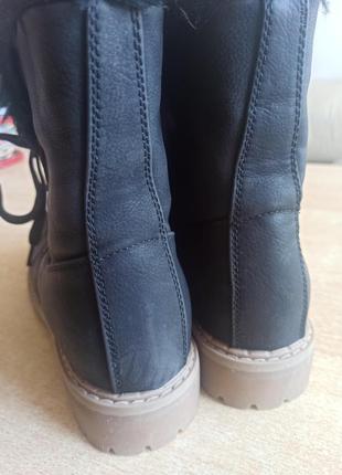 Стильные зимние ботинки 38(стелька 24 см)3 фото
