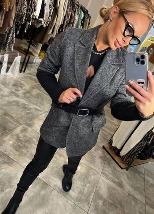 Піджак жіночий теплий кашемір