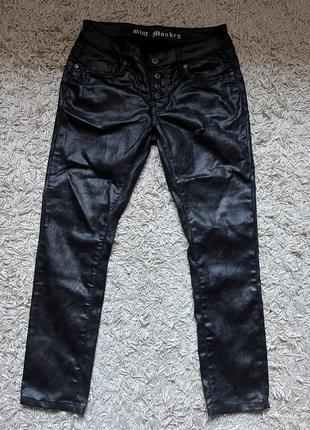 Женские джинсы, брюки, брюки как кожа 29 р blue monkey