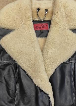 Куртка зимова, дублянка. зимняя куртка, дублёнка3 фото
