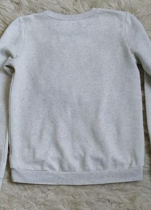 Мягкий теплый свитшот толстовка свитер h&amp;m4 фото