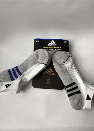 Шкарпетки adidas originals 6 штук4 фото