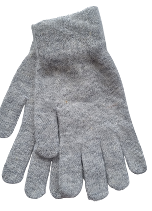 Перчатки перчатки ангора зима с мехом теплые 7 цветов6 фото