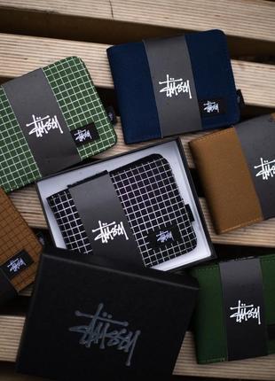 Гаманець stussy 5 кольорів чоловічий жіночий