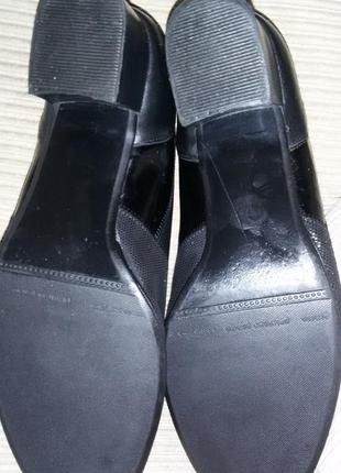 Отличительные кожаные туфли regent (markenschuh) размер 42-42 1/2 ( 28,2 см)5 фото