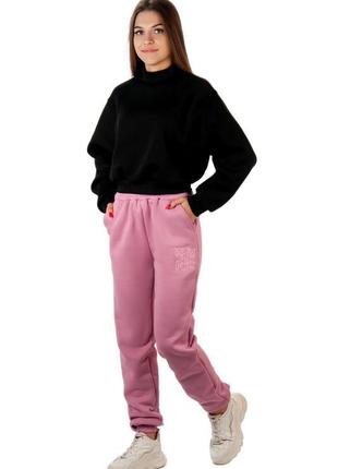 6 цветов 🌈теплые зимние женские брюки на флисе, утепленные флисом спортивные брюки для высоких женщин, теплую спортивную штану на флиссе4 фото