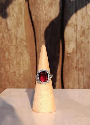 Кольцо с аметистом