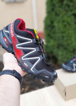 Кроссовки мужские salomon speedcross 3, кроссовки мужское саломон