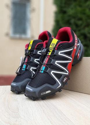 Кросівки чоловічі salomon speedcross 3, кроссовки мужские саломон8 фото