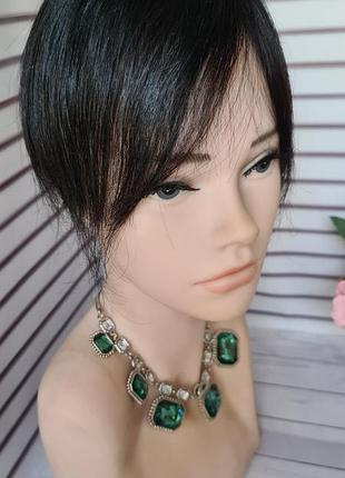 Накладка топер-гарматушка «кулька»: 100% натуральне волосся