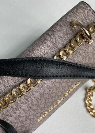 Сумка michael kors sunset mini grey2 фото