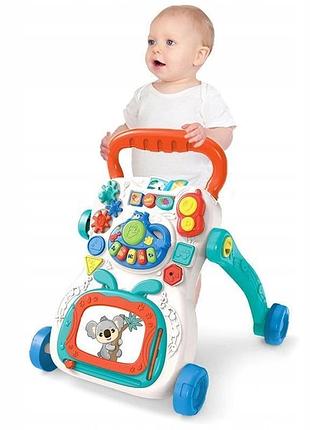 Ходунки каталка первые шаги игровой центр музыка свет ua668-133