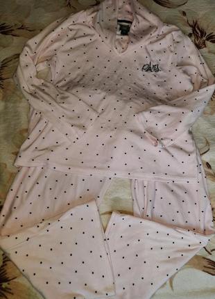 Плюшевая фирменная пижама