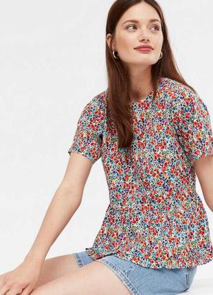 ❤️красивая блуза в цветочный принт фирмы new look