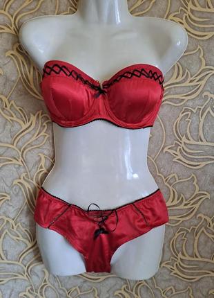 Красивый комплект нижнего белья hunkemoller/размер евро 80 с