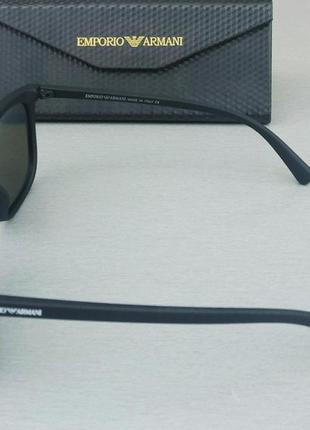 Очки в стиле emporio armani мужские солнцезащитные зеркальные голубые