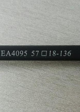 Очки в стиле emporio armani мужские солнцезащитные зеркальные голубые