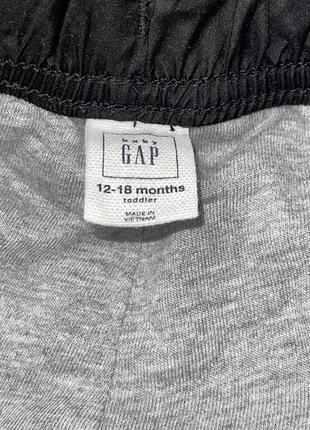 Спортивные штаны на подкладке gap, 12-18мес4 фото