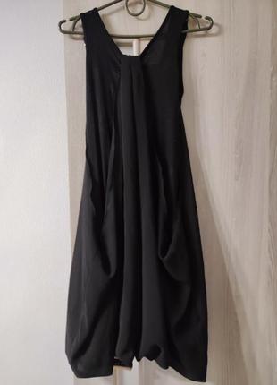 Ax сукня чорна зі стразами8 фото