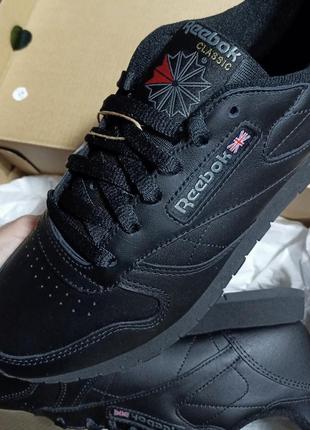 Кроссовки reebok classic leather9 фото