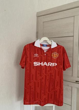 Футбольная футболка manchester united cantona