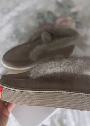 Замешеві лофери з норкою,36-40