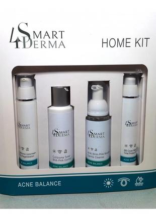 Матирующий bb крем spf 30 smart4derma acne balance \bb cover matt cream total protect spf 304 фото