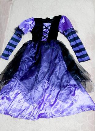 Детское платье на хеллоуин, карнавал, тематическую вечеринку1 фото