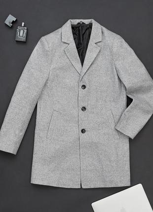 Стильное пальто мужское демисезонное7 фото