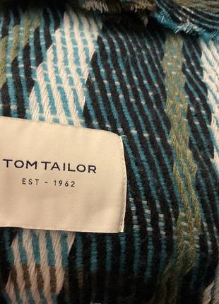 Теплий приемний шарф brend tom tailor4 фото